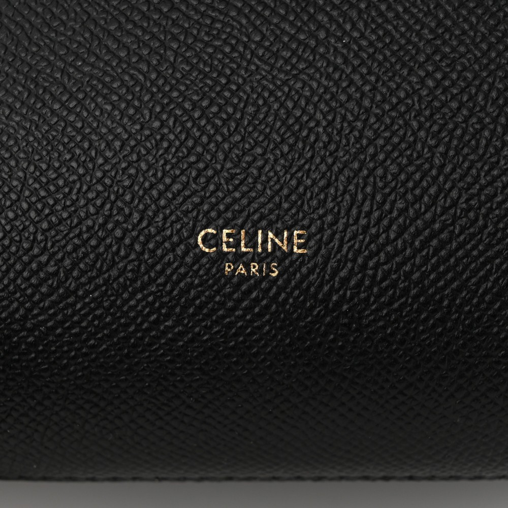 Grained Calfskin Nano Belt Bag Black Grained Calfskin Nano Belt Bag Black