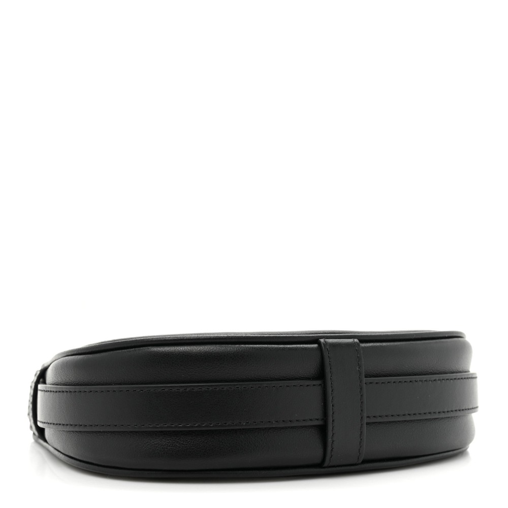 Smooth Calfskin Mini Ava Shoulder Bag Black Smooth Calfskin Mini Ava Shoulder Bag Black