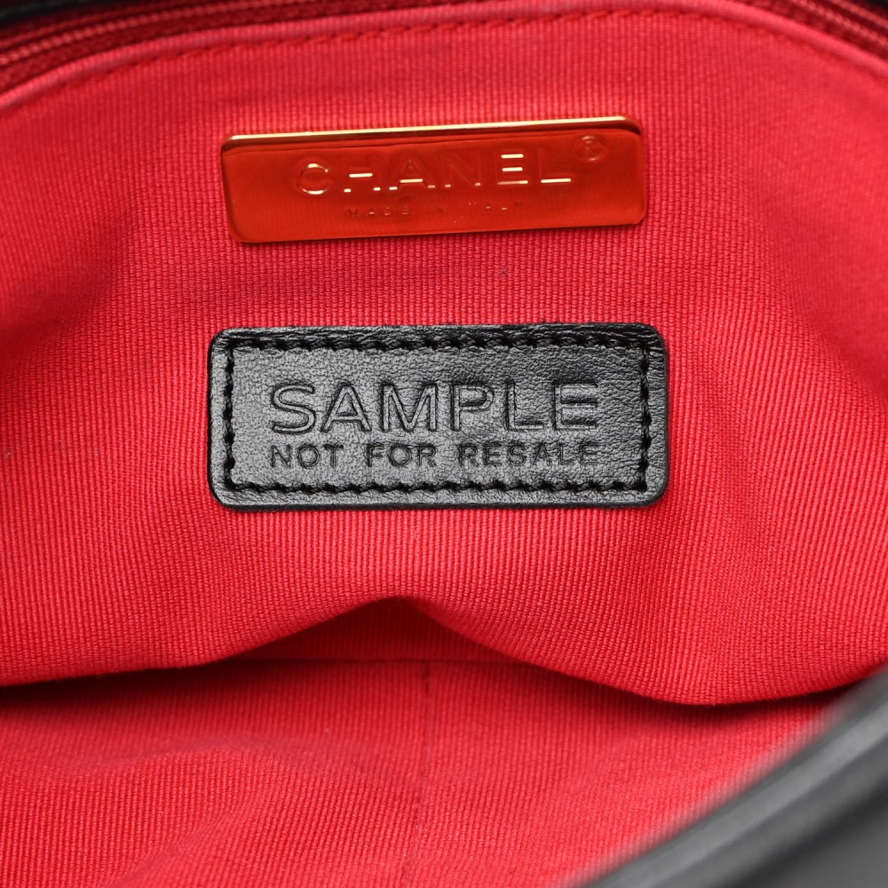 Lambskin Quilted Medium Chanel 19 Flap So Black Lambskin Quilted Medium Chanel 19 Flap So Black
