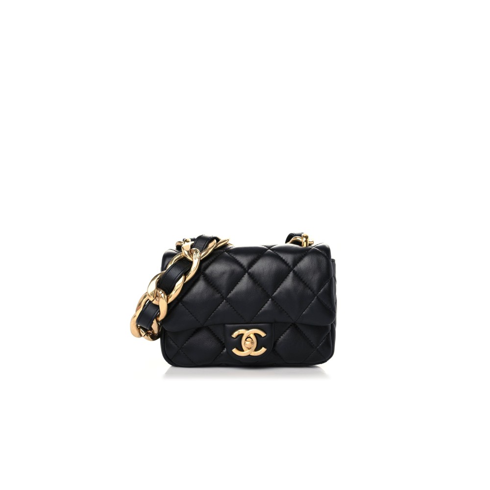 CHANEL MINI FUNKY TOWN FLAP BAG CHANEL MINI FUNKY TOWN FLAP BAG
