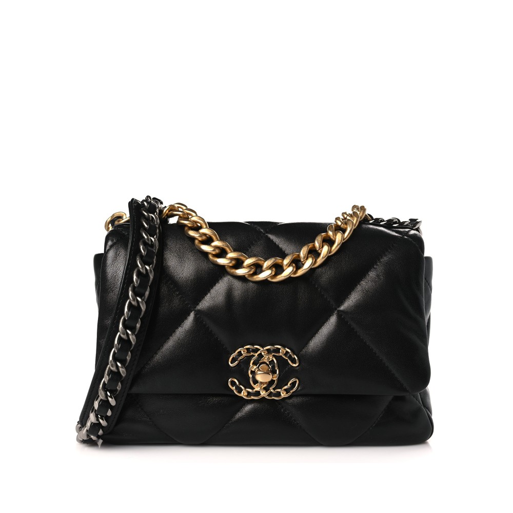 CHANEL MEDIUM 19 FLAP BAG CHANEL MEDIUM 19 FLAP BAG