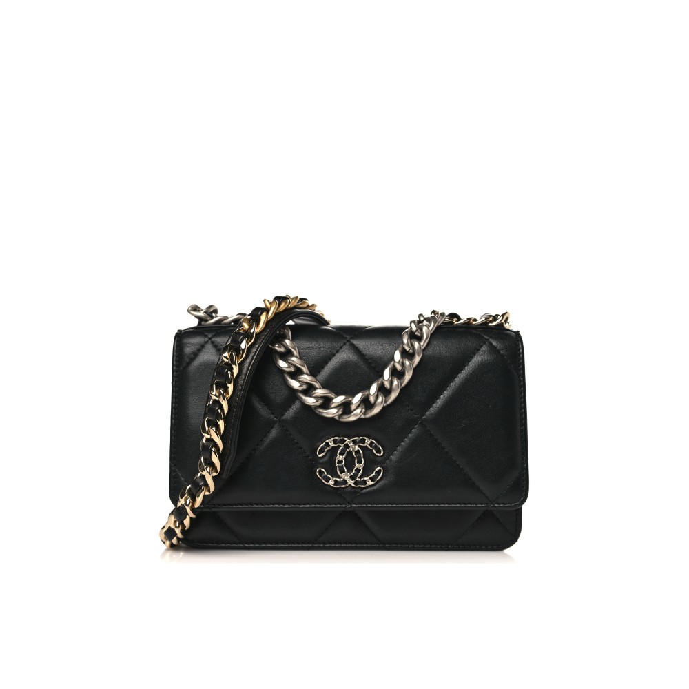 CHANEL 19 WALLET ON CHAIN CHANEL 19 WALLET ON CHAIN
