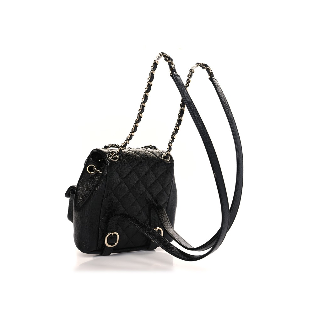 CHANEL MINI DUMA POCKETS DRAWSTRING BACKPACK CHANEL MINI DUMA POCKETS DRAWSTRING BACKPACK