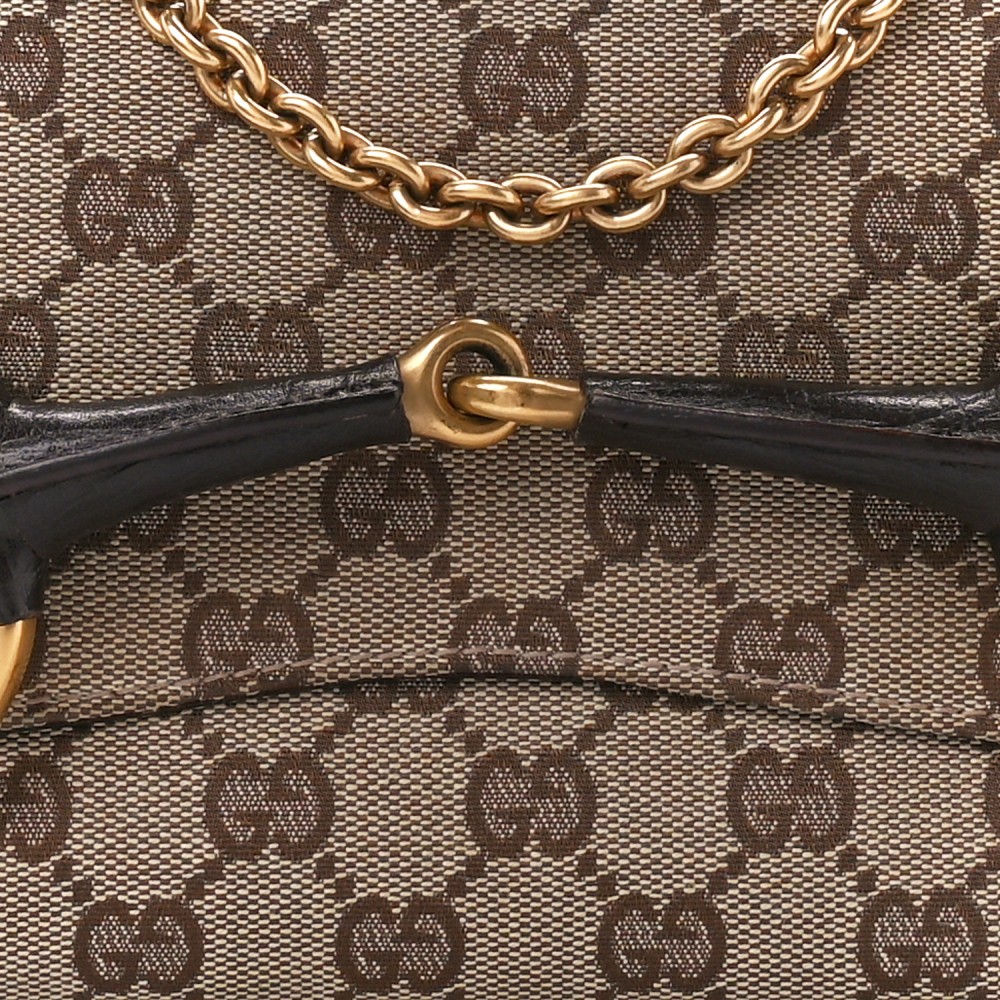 Monogram Horsebit Clutch Dark Brown Monogram Horsebit Clutch Dark Brown