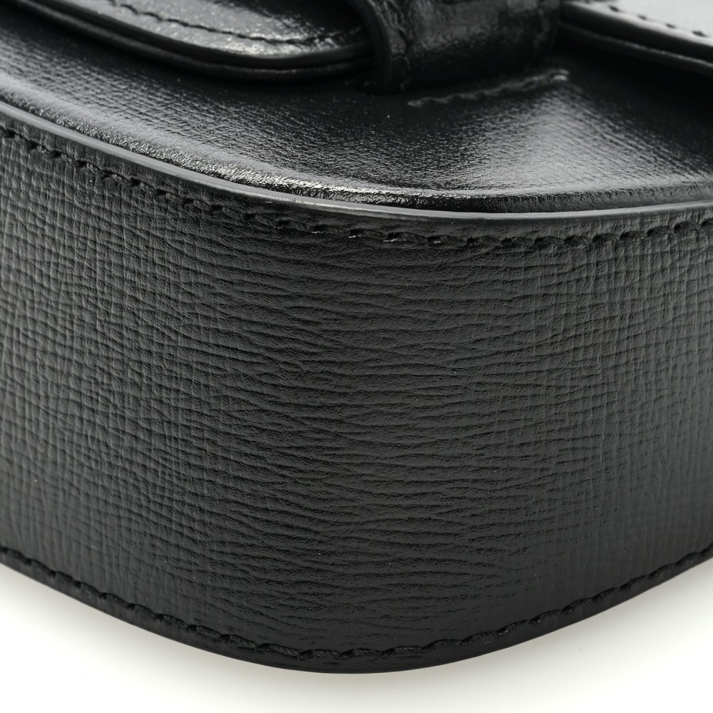 Azalea Calfskin Web Monochrome Horsebit 1955 Wallet On Strap Black Azalea Calfskin Web Monochrome Horsebit 1955 Wallet On Strap Black