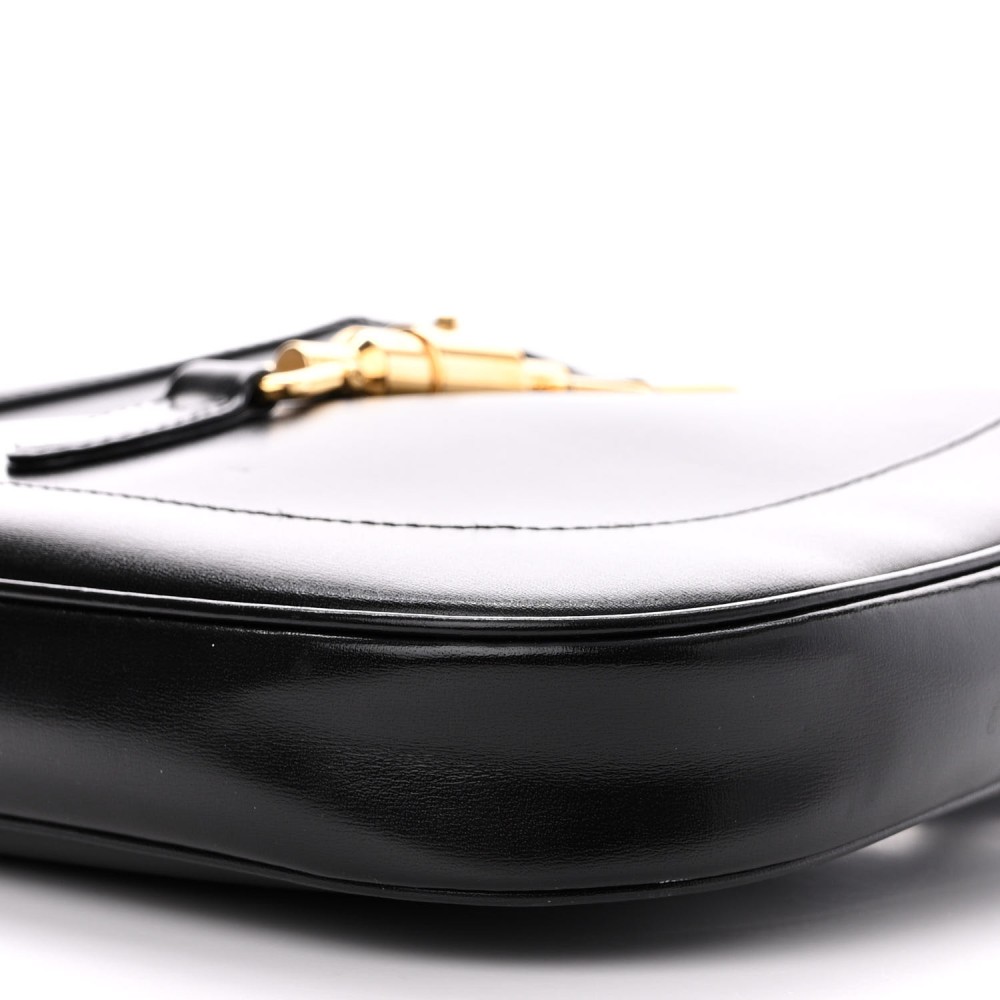 Boarded Dyana Lux Calfskin Small Jackie 1961 Hobo Black Boarded Dyana Lux Calfskin Small Jackie 1961 Hobo Black