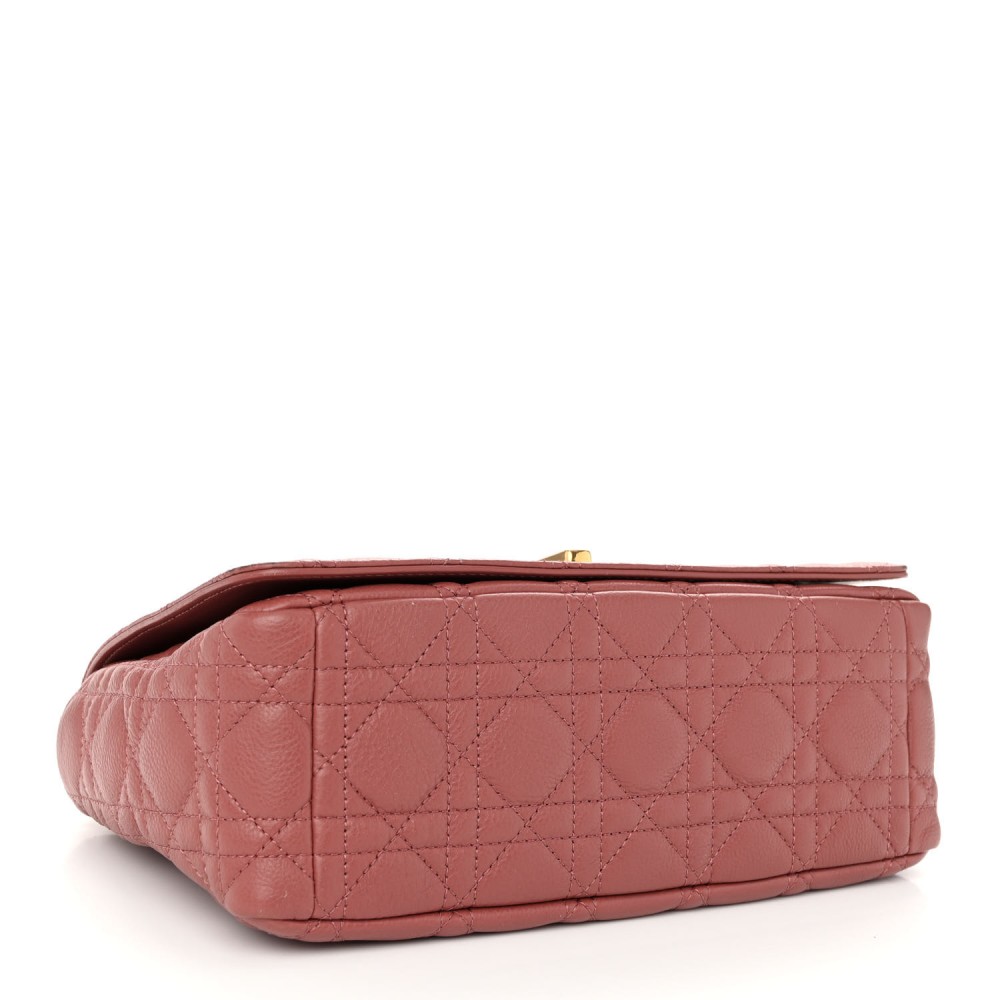 Calfskin Cannage Medium Caro Bag Rust Calfskin Cannage Medium Caro Bag Rust