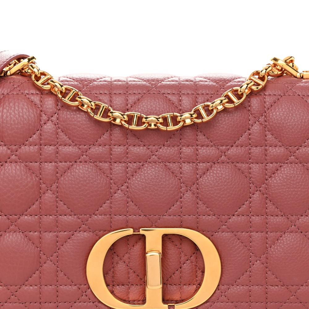 Calfskin Cannage Medium Caro Bag Rust Calfskin Cannage Medium Caro Bag Rust