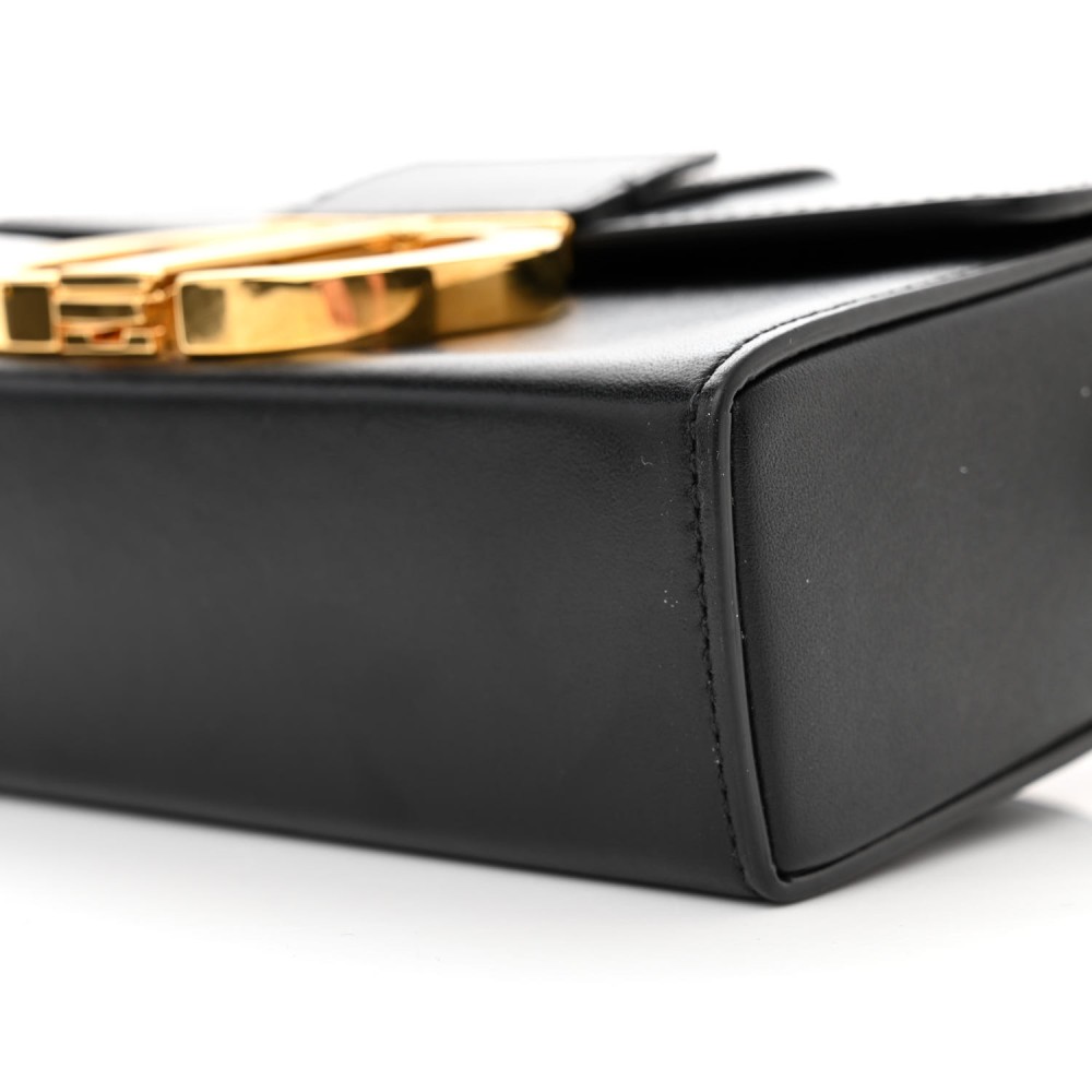 Box Calfskin 30 Montaigne Box Bag Black Box Calfskin 30 Montaigne Box Bag Black