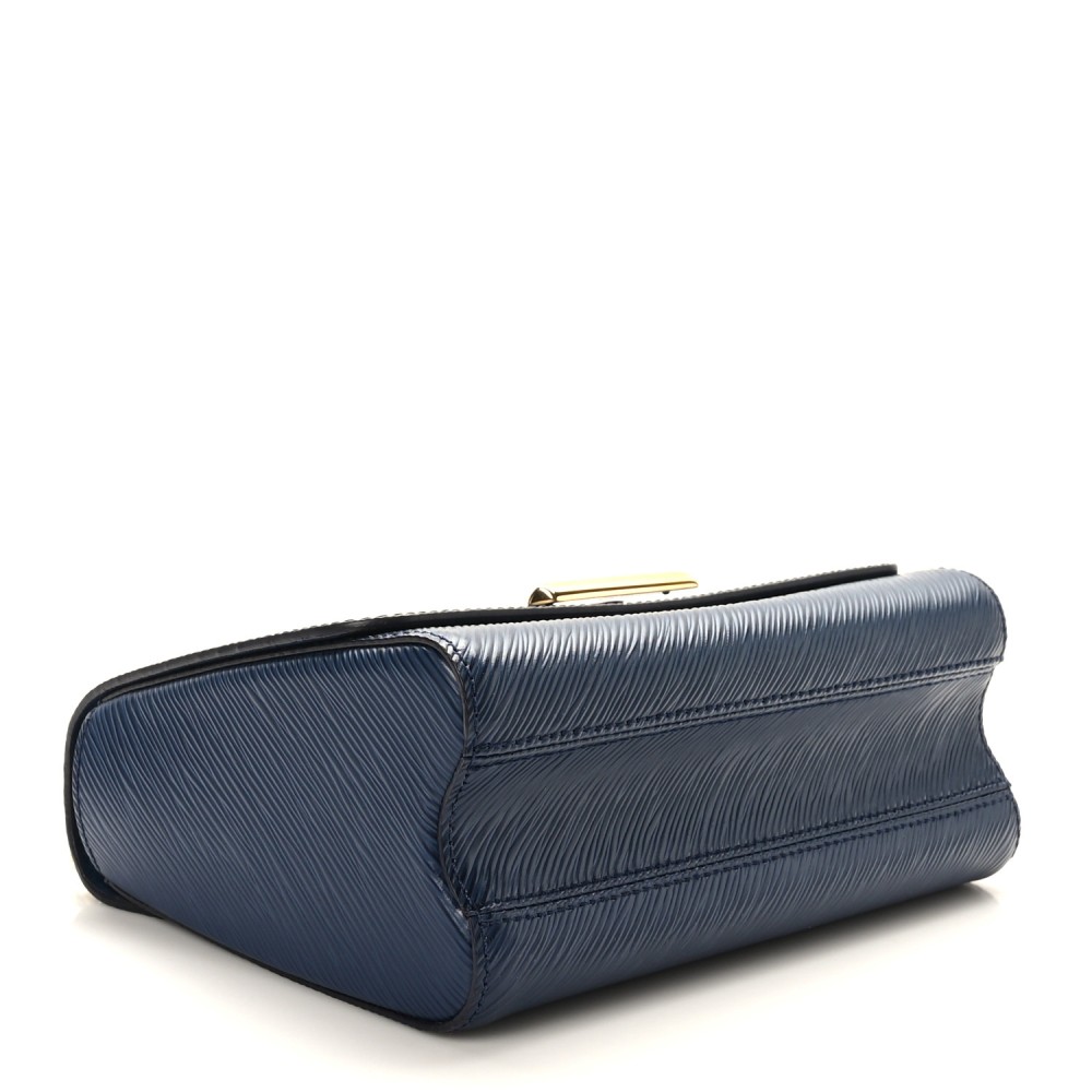 Epi Twist Shoulder Bag MM Indigo Epi Twist Shoulder Bag MM Indigo