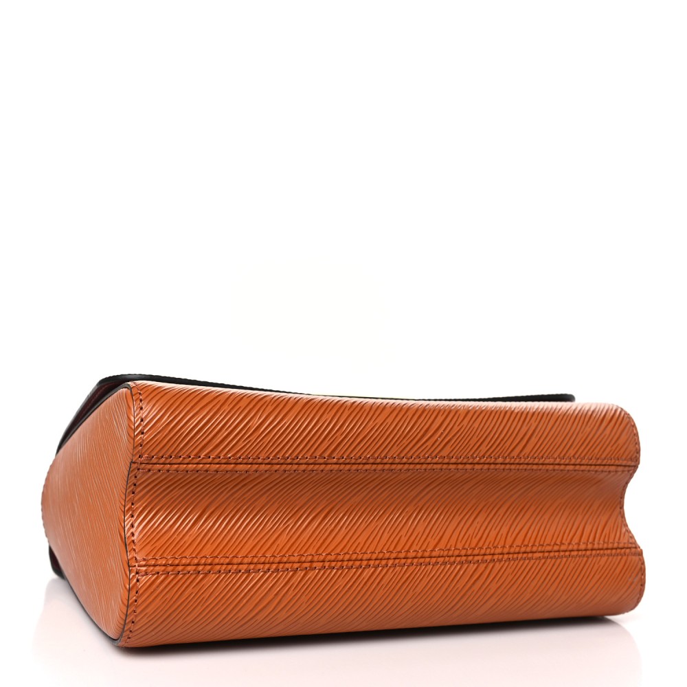 Epi Twist Top Handle Shoulder Bag MM Gold Honey Epi Twist Top Handle Shoulder Bag MM Gold Honey