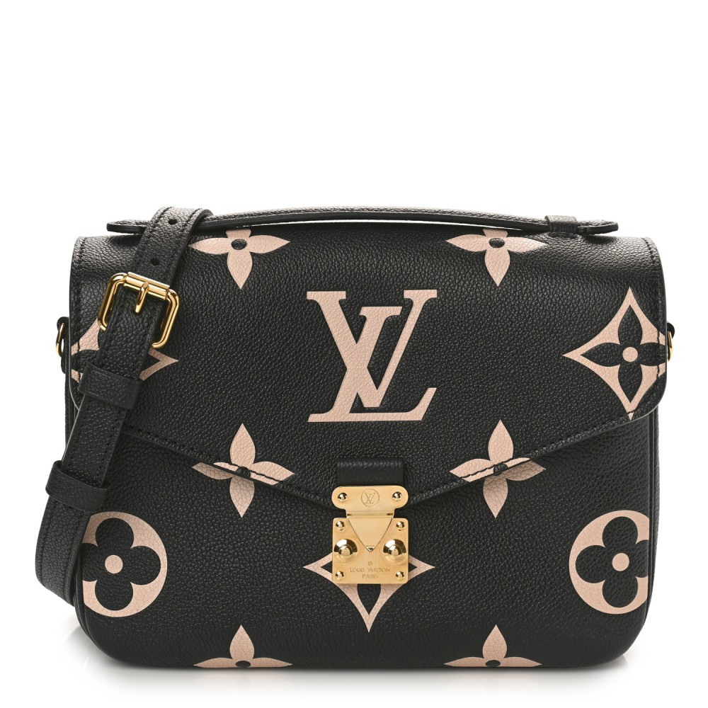 Empreinte Monogram Giant Pochette Metis Black Beige Empreinte Monogram Giant Pochette Metis Black Beige