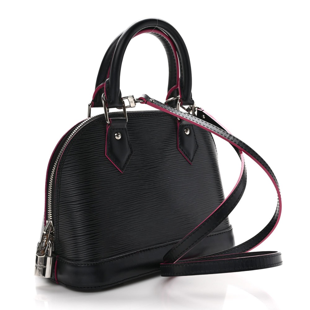 Epi Alma BB Black Hot Pink Epi Alma BB Black Hot Pink