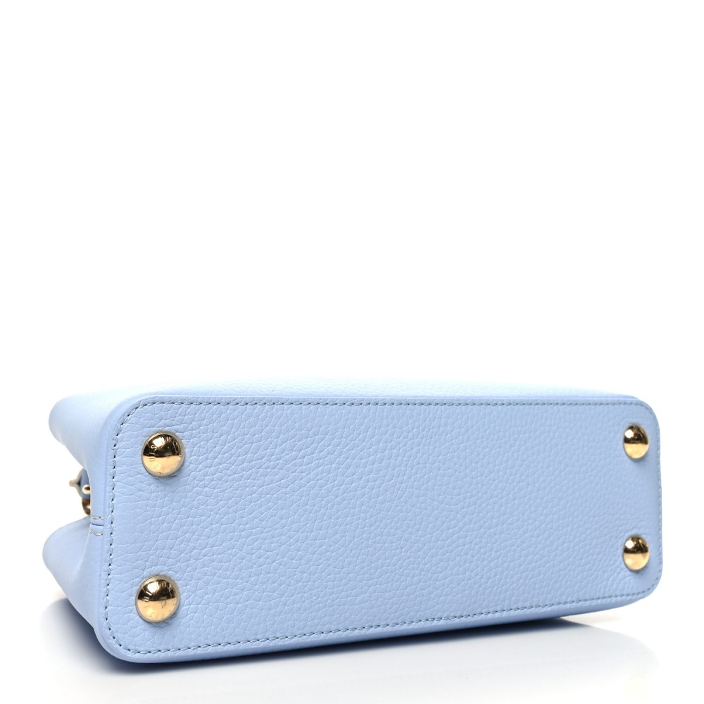 Taurillon MiniMe Capucines BB Candy Blue Taurillon MiniMe Capucines BB Candy Blue