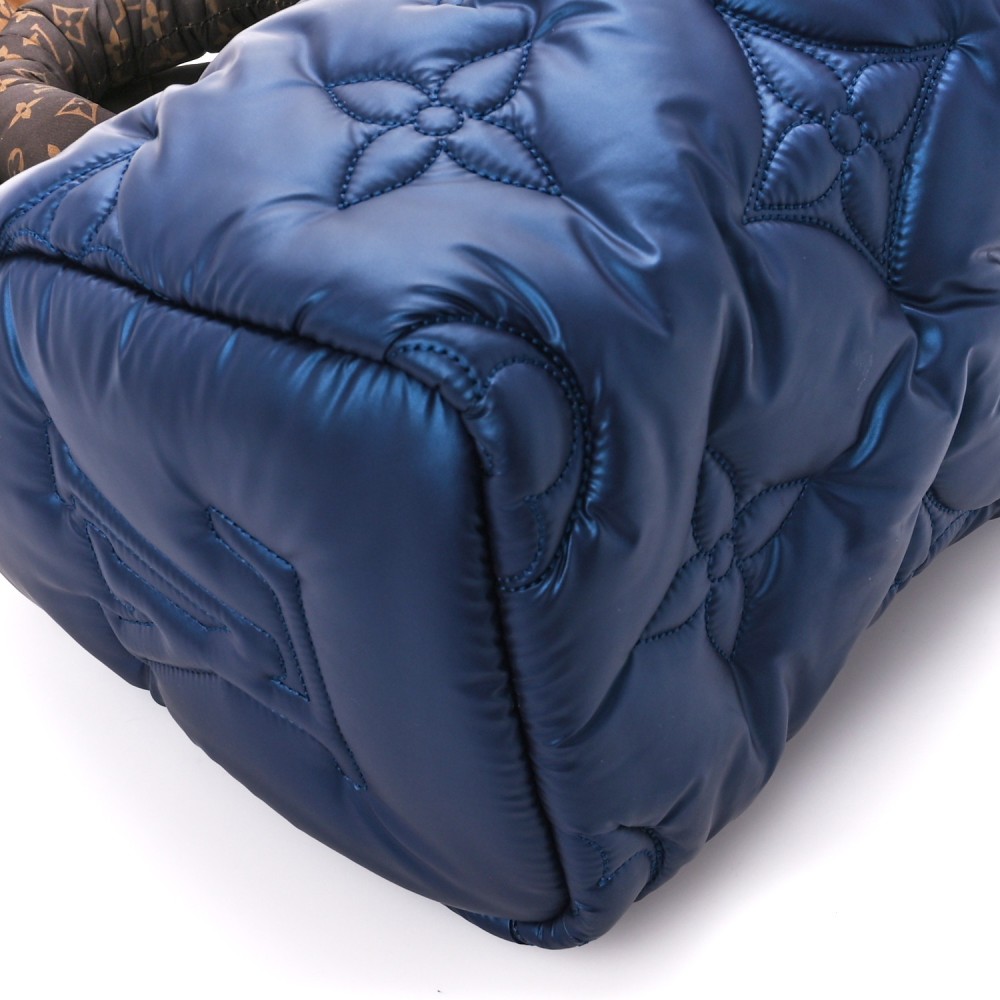 Econyl Mini Monogram Pillow Speedy Bandouliere 25 Navy Econyl Mini Monogram Pillow Speedy Bandouliere 25 Navy