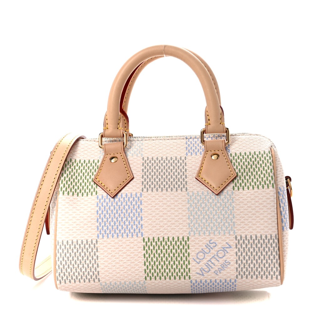 Damier Giant Speedy Bandouliere 20 Pistachio Damier Giant Speedy Bandouliere 20 Pistachio