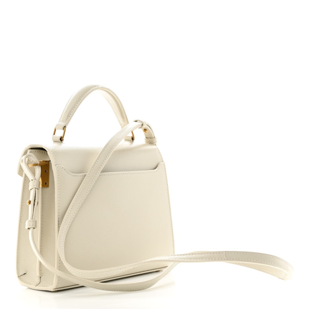 Grain de Poudre Mini Classic Monogram Cassandra Top Handle Crema Soft Grain de Poudre Mini Classic Monogram Cassandra Top Handle Crema Soft