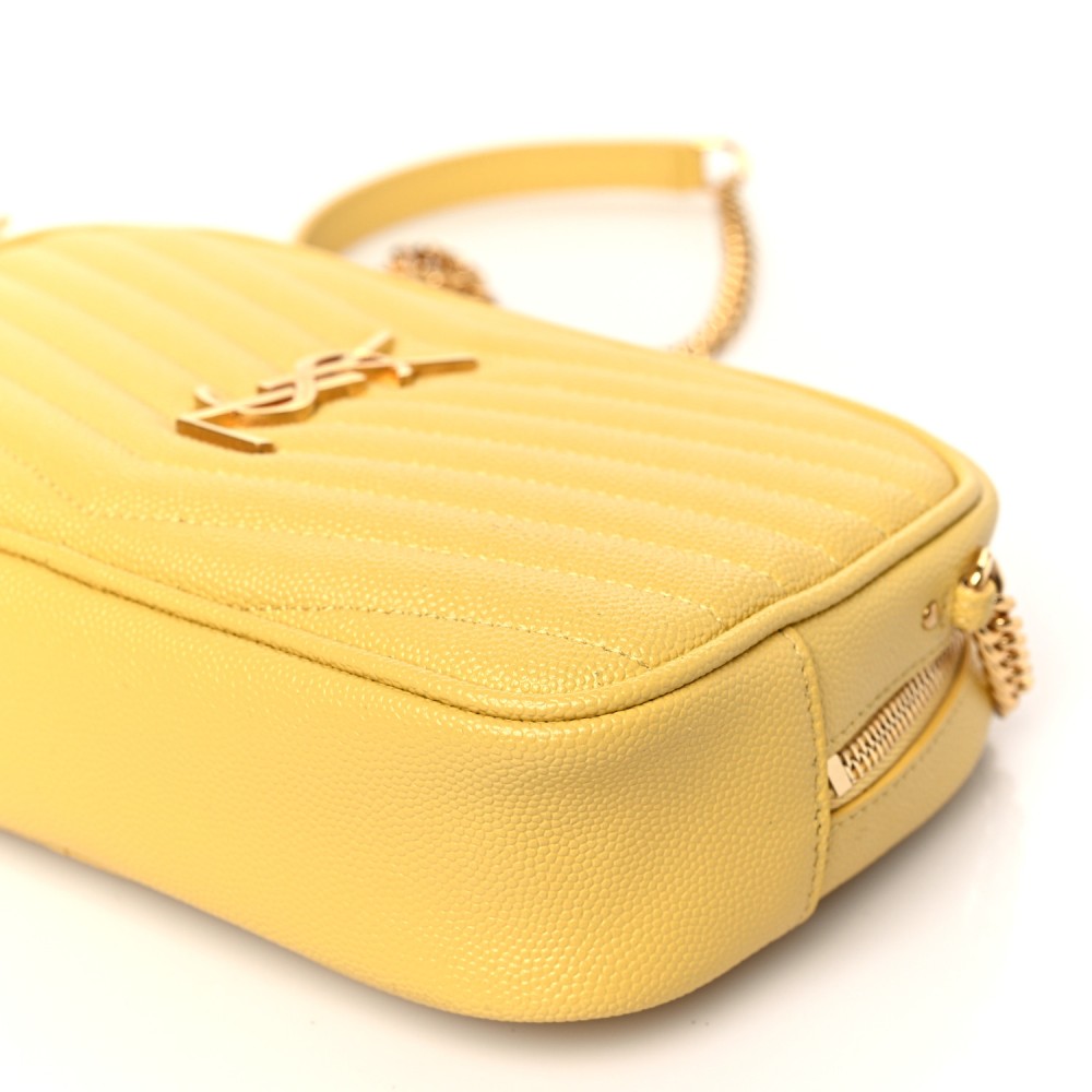 Grain De Poudre Matelasse Monogram Mini Lou Camera Bag Sunflower Grain De Poudre Matelasse Monogram Mini Lou Camera Bag Sunflower