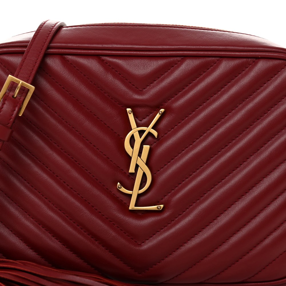 Calfskin Matelasse Monogram Lou Camera Bag Red Calfskin Matelasse Monogram Lou Camera Bag Red