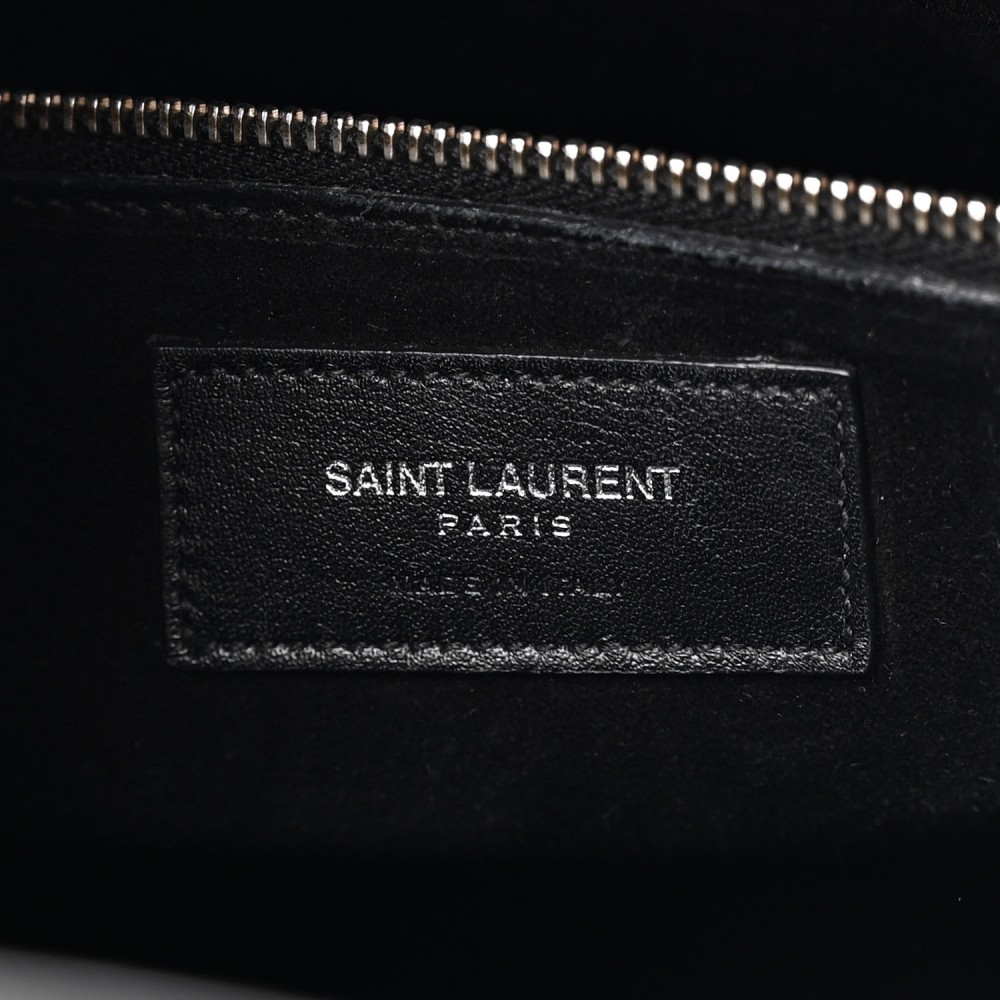 Python Calfskin Embossed Small Sac de Jour Black Python Calfskin Embossed Small Sac de Jour Black