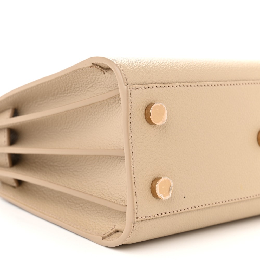 Grained Calfskin Nano Sac De Jour Sea Salt Grained Calfskin Nano Sac De Jour Sea Salt