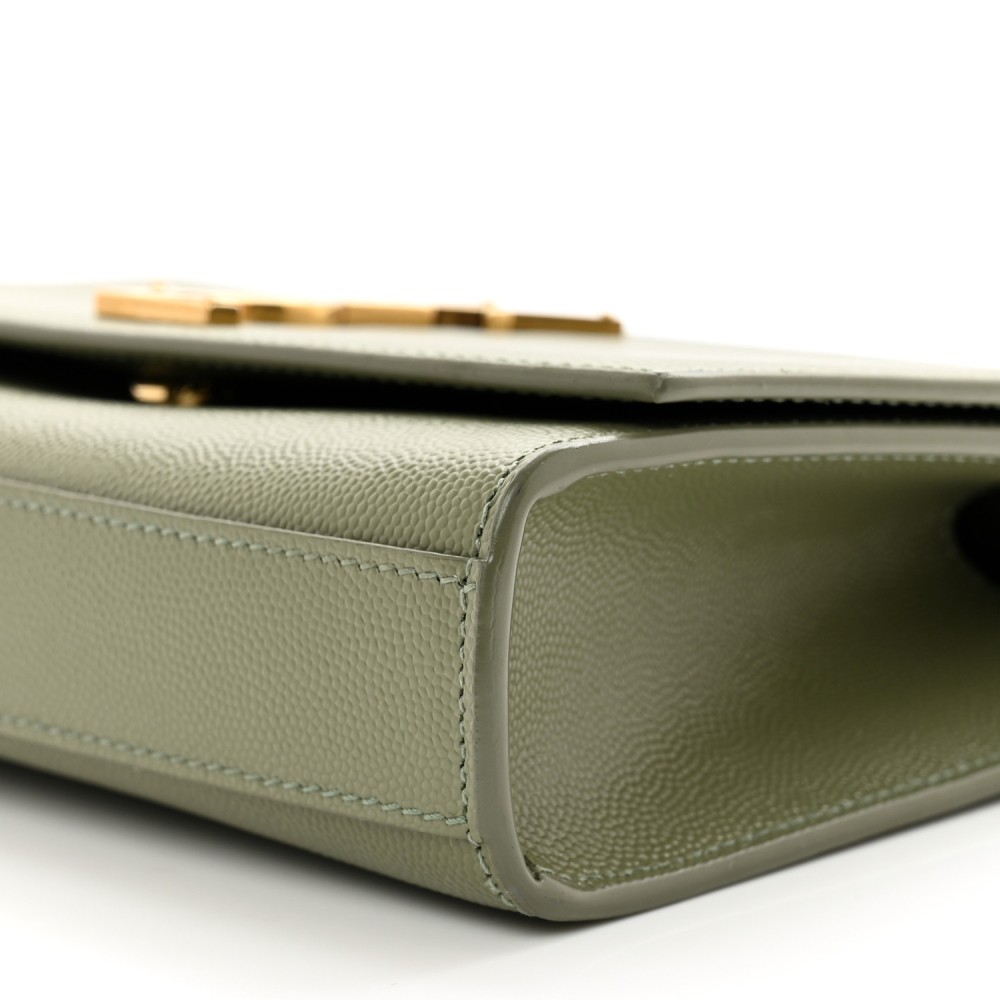 Grain De Poudre Small Monogram Kate Satchel Light Sage Grain De Poudre Small Monogram Kate Satchel Light Sage