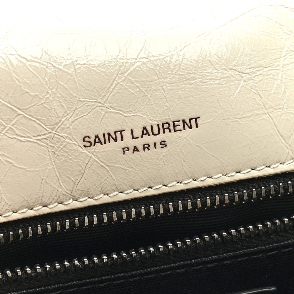 Crinkled Calfskin Matelasse Monogram Medium Niki Chain Satchel Blanc Vintage Crinkled Calfskin Matelasse Monogram Medium Niki Chain Satchel Blanc Vintage