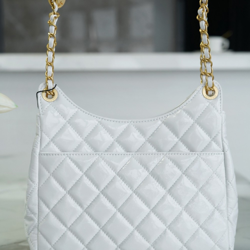 CHANEL WAVY HOBO BAG CHANEL WAVY HOBO BAG