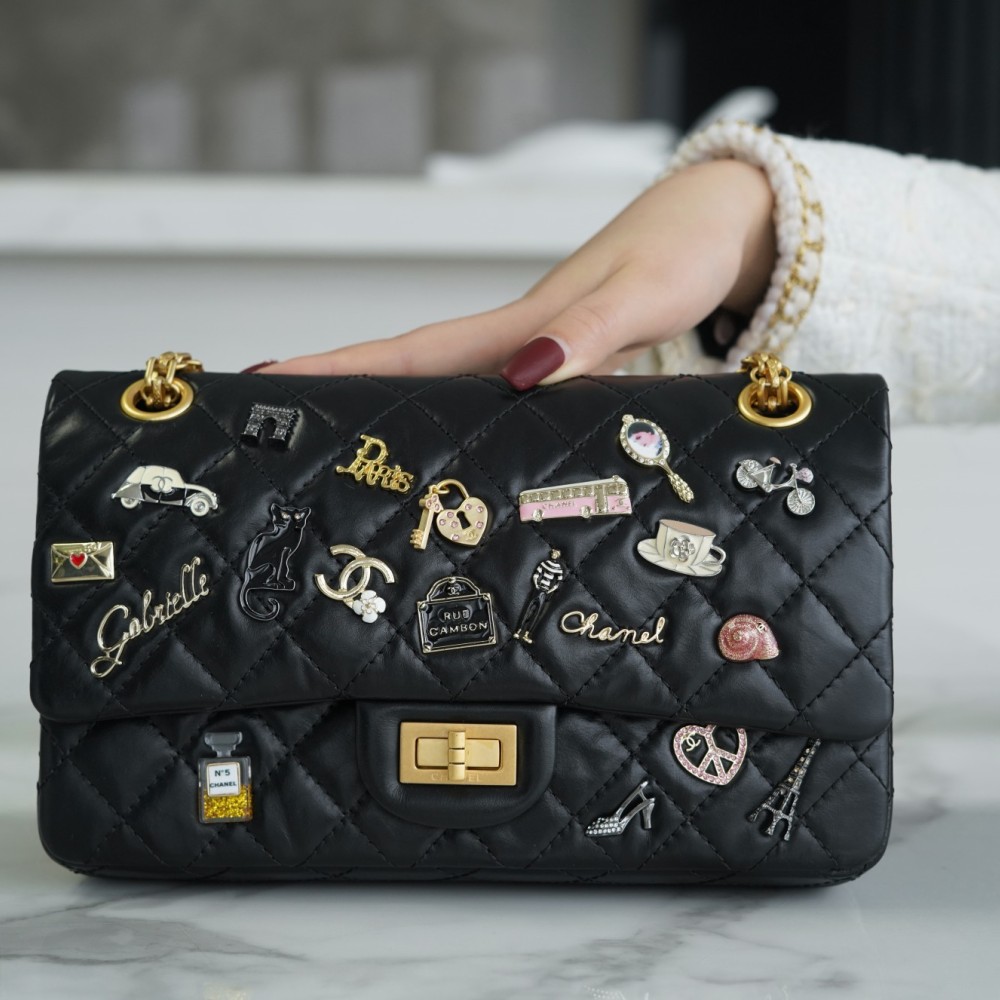 CHANEL LUCKY CHARMS 2.55 FLAP BAG CHANEL LUCKY CHARMS 2.55 FLAP BAG