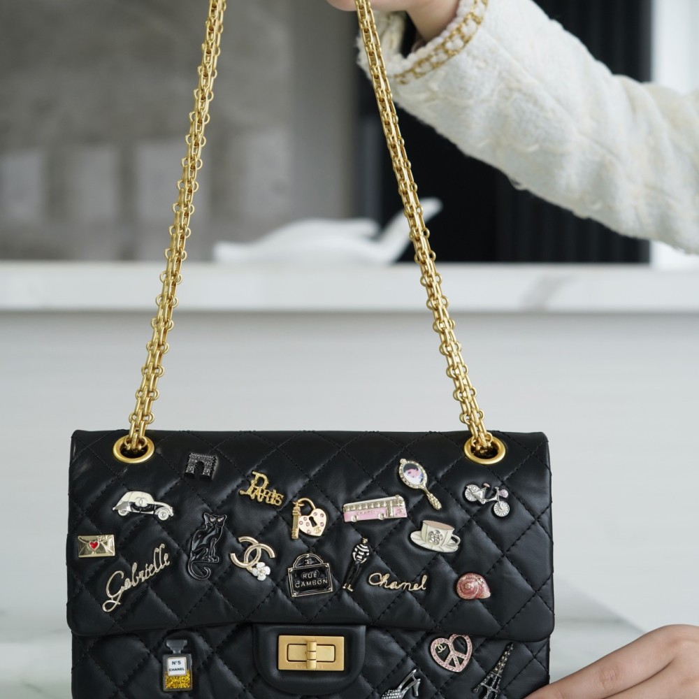 CHANEL LUCKY CHARMS 2.55 FLAP BAG CHANEL LUCKY CHARMS 2.55 FLAP BAG