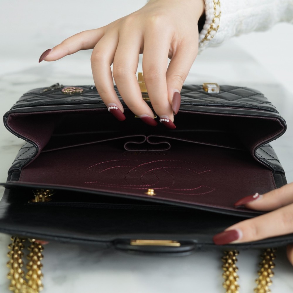 CHANEL LUCKY CHARMS 2.55 FLAP BAG CHANEL LUCKY CHARMS 2.55 FLAP BAG