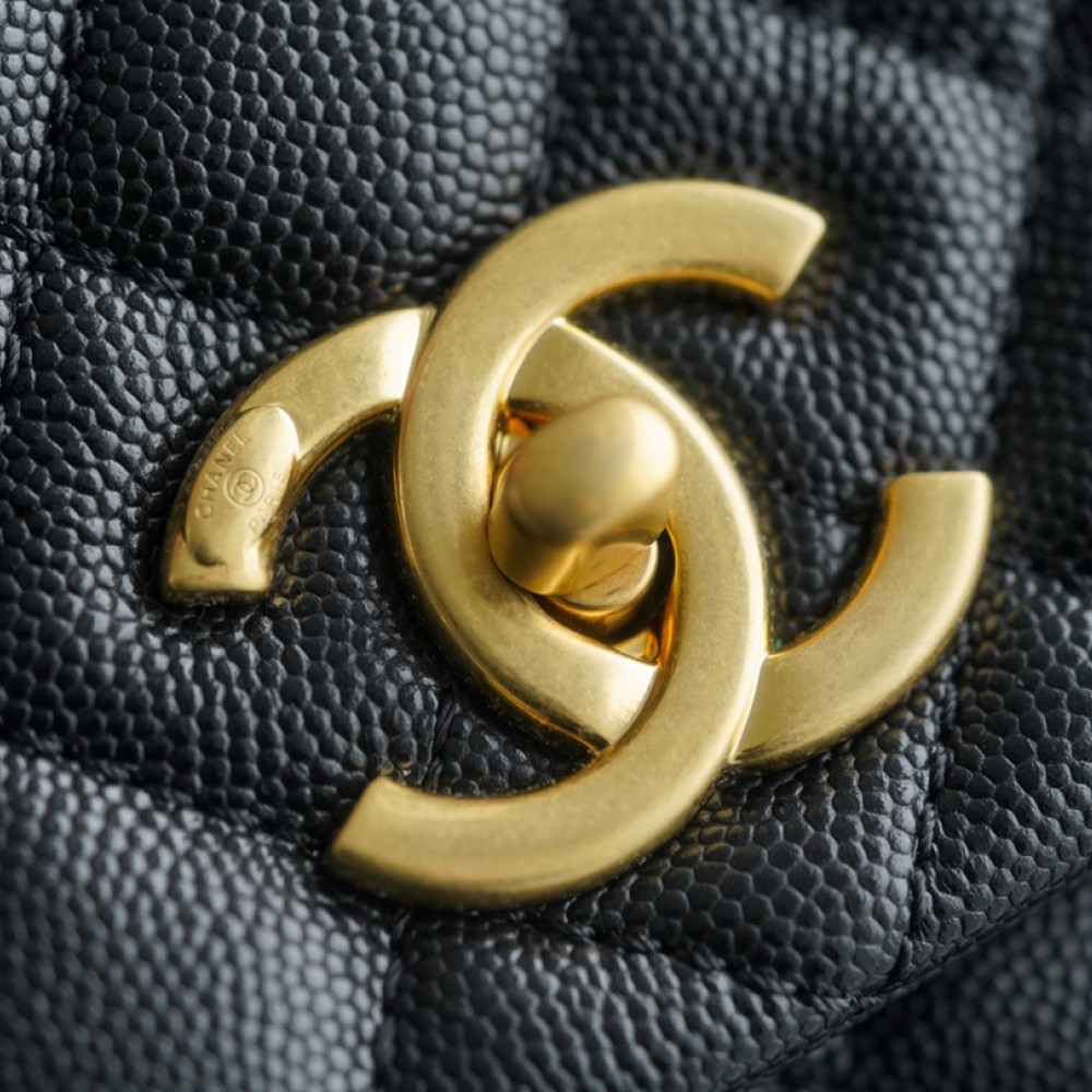 CHANEL MEDIUM HANDLE FLAP BAG CHANEL MEDIUM HANDLE FLAP BAG
