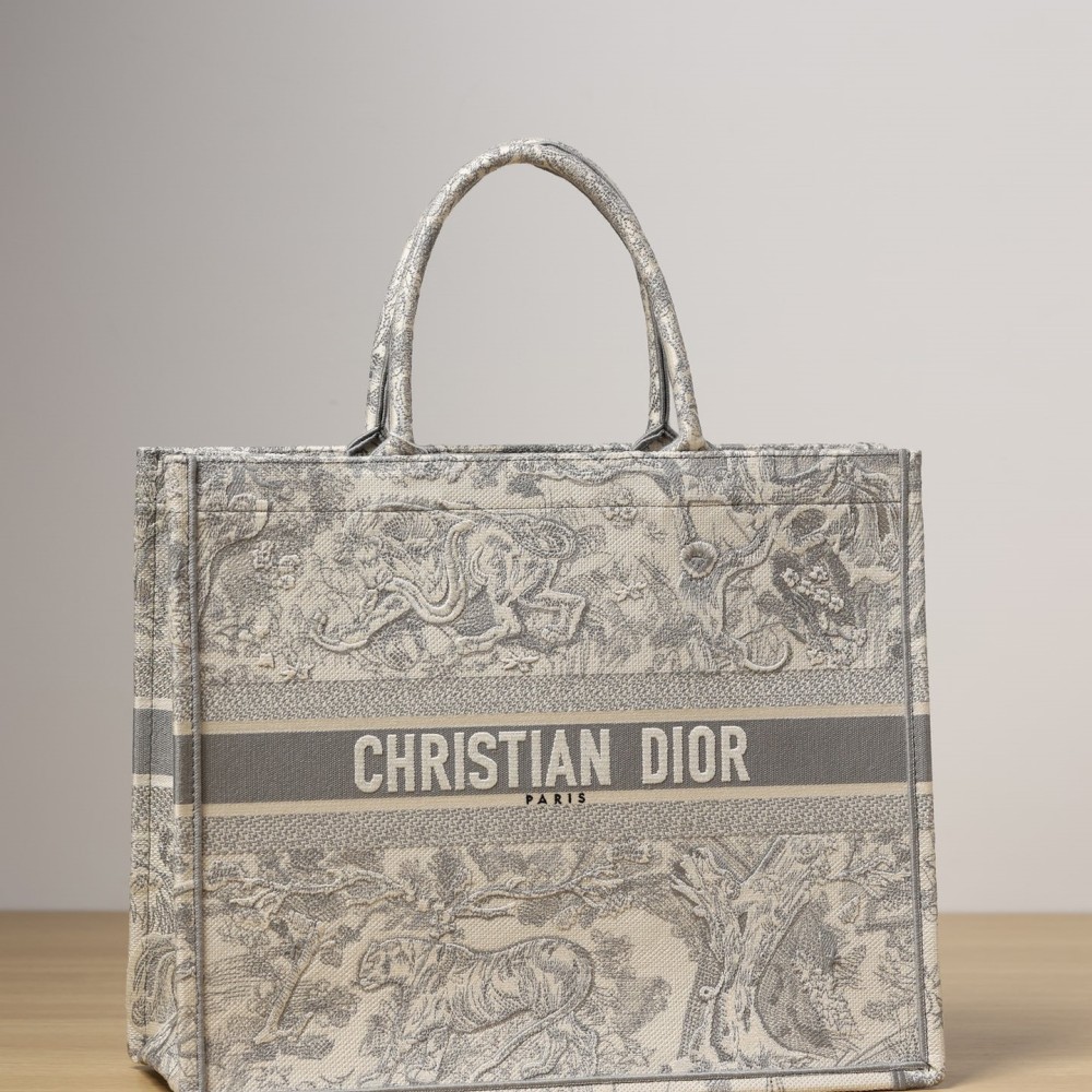 LARGE DIOR BOOK TOTE LARGE DIOR BOOK TOTE