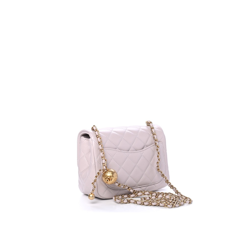 CHANEL PEARL CRUSH MINI FLAP BAG CHANEL PEARL CRUSH MINI FLAP BAG