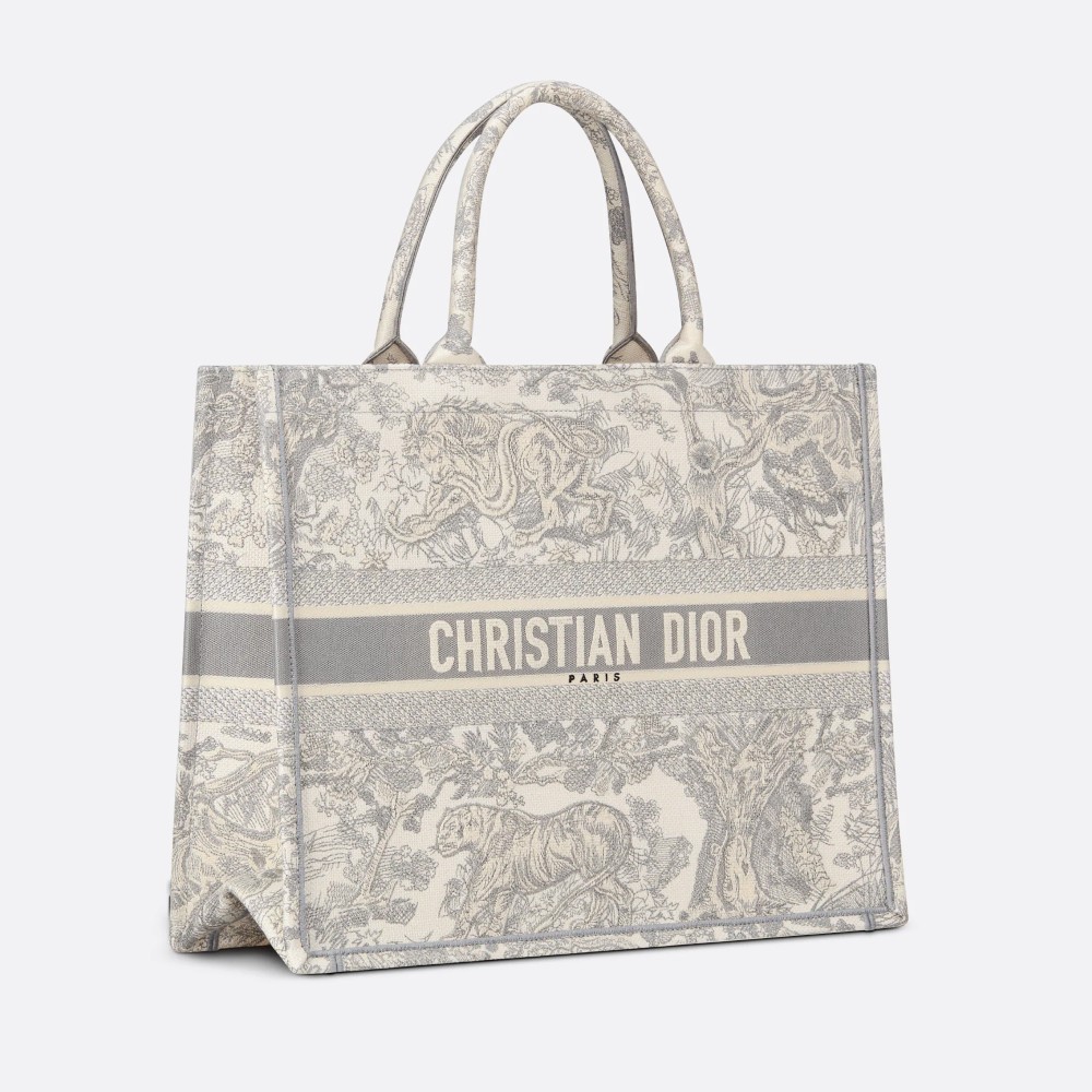 LARGE DIOR BOOK TOTE LARGE DIOR BOOK TOTE