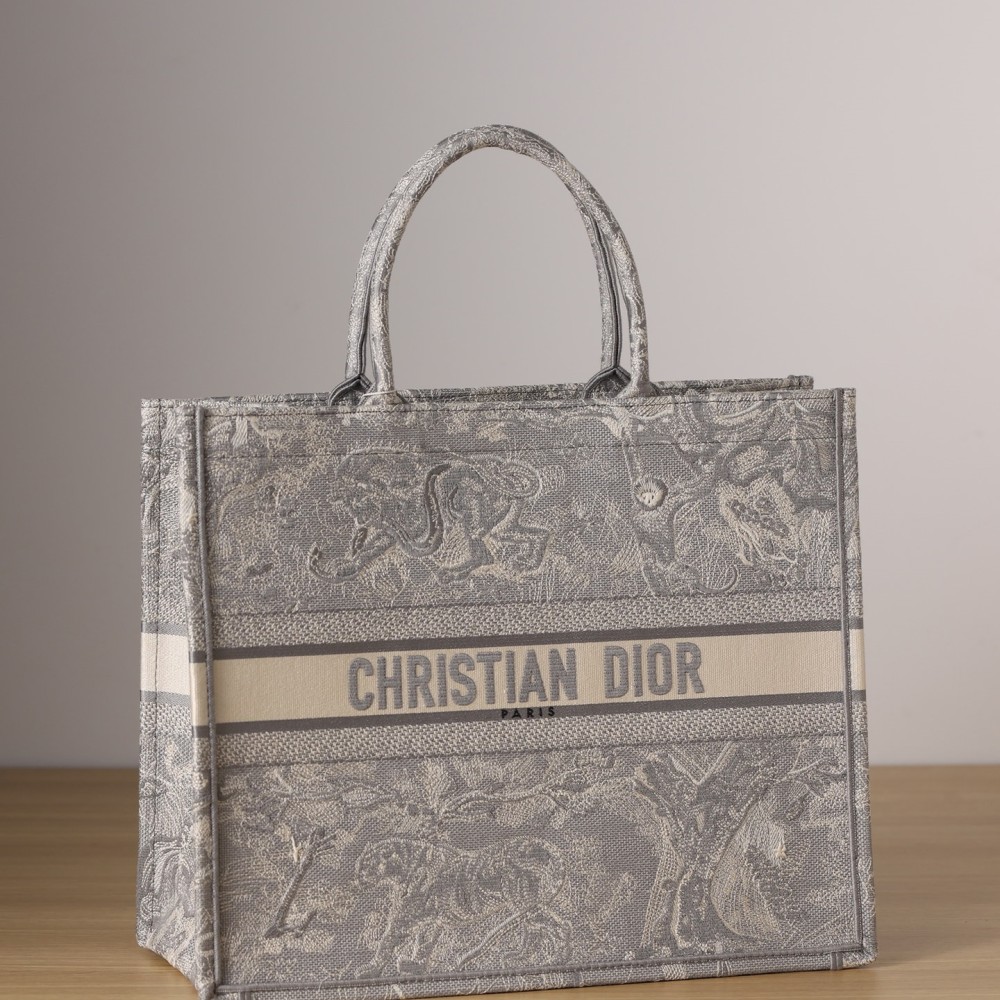 LARGE DIOR BOOK TOTE LARGE DIOR BOOK TOTE