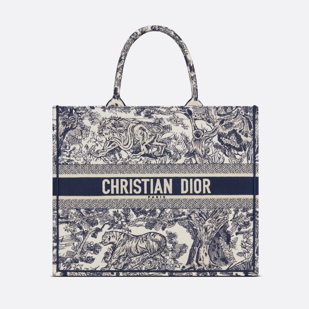 LARGE DIOR BOOK TOTE LARGE DIOR BOOK TOTE