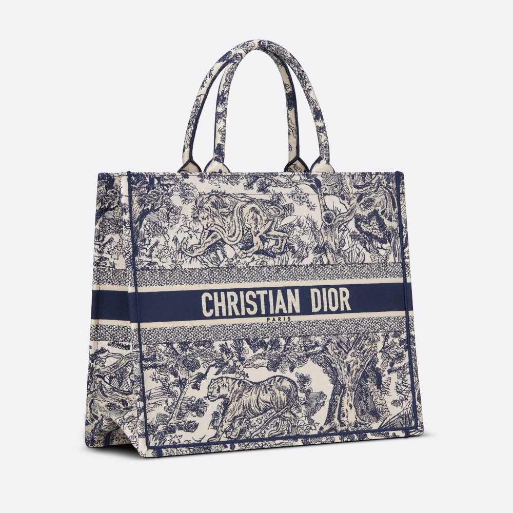 LARGE DIOR BOOK TOTE LARGE DIOR BOOK TOTE