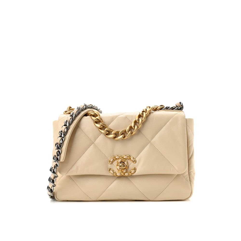 CHANEL MEDIUM 19 FLAP BAG CHANEL MEDIUM 19 FLAP BAG