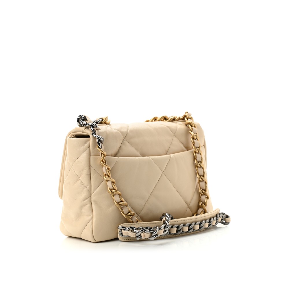 CHANEL MEDIUM 19 FLAP BAG CHANEL MEDIUM 19 FLAP BAG