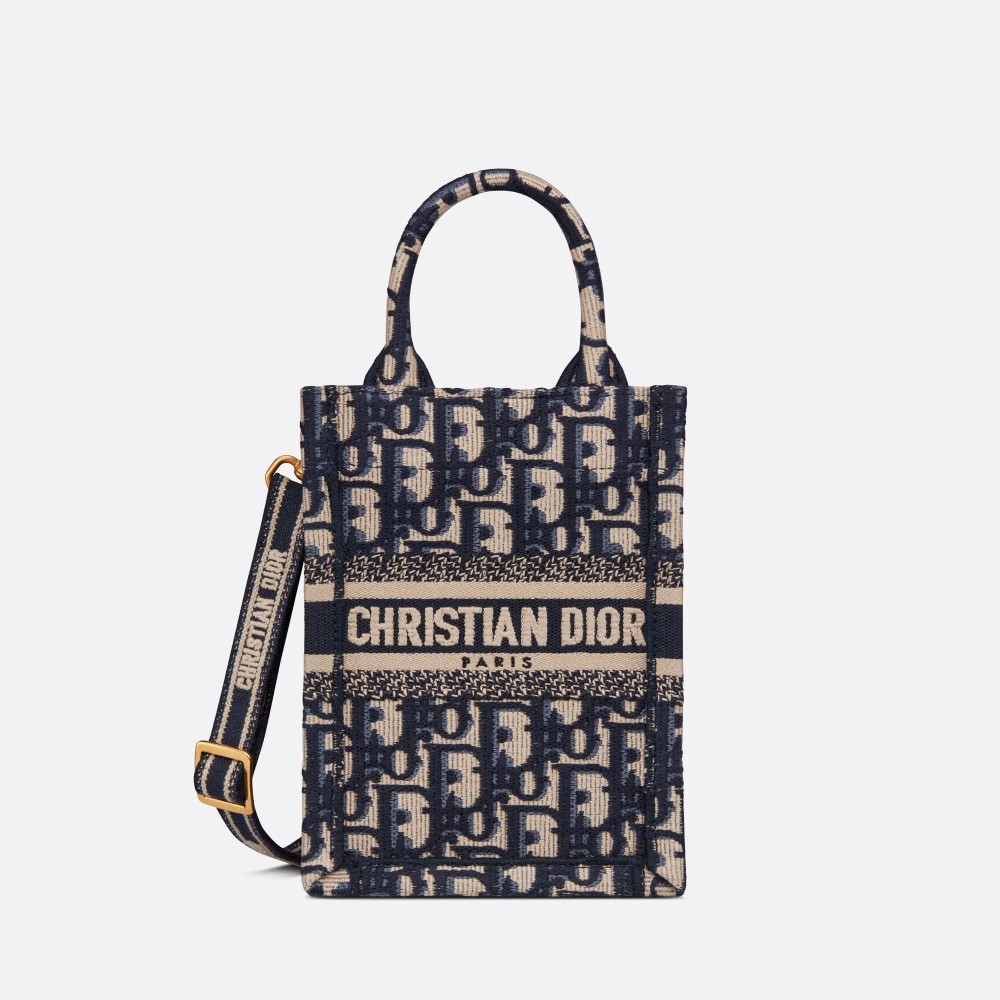 MINI DIOR BOOK TOTE PHONE BAG MINI DIOR BOOK TOTE PHONE BAG