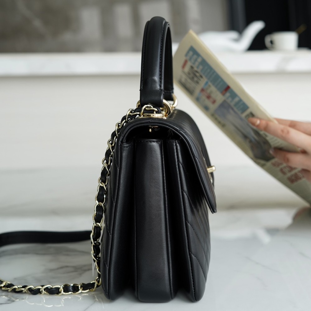 CHANEL SMALL HANDLE FLAP BAG CHANEL SMALL HANDLE FLAP BAG