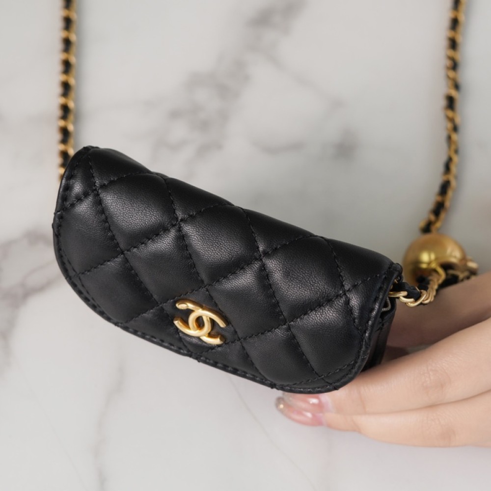 CHANEL PEARL CRUSH WAIST BAG CHANEL PEARL CRUSH WAIST BAG