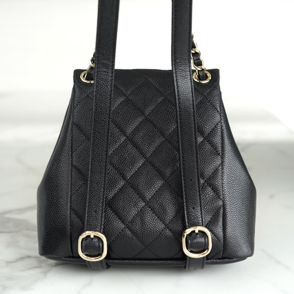 CHANEL MINI DUMA POCKETS DRAWSTRING BACKPACK CHANEL MINI DUMA POCKETS DRAWSTRING BACKPACK