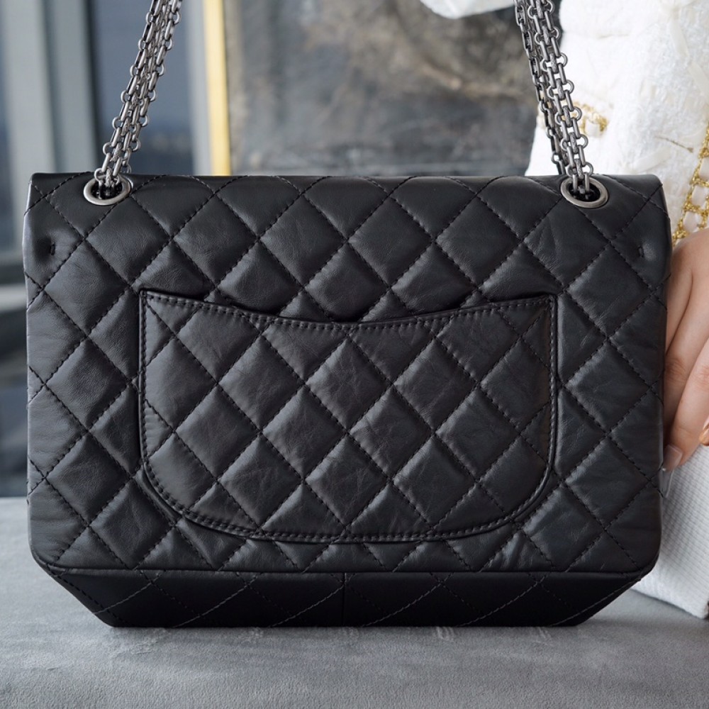 CHANEL 2.55 LARGE FLAP BAG CHANEL 2.55 LARGE FLAP BAG
