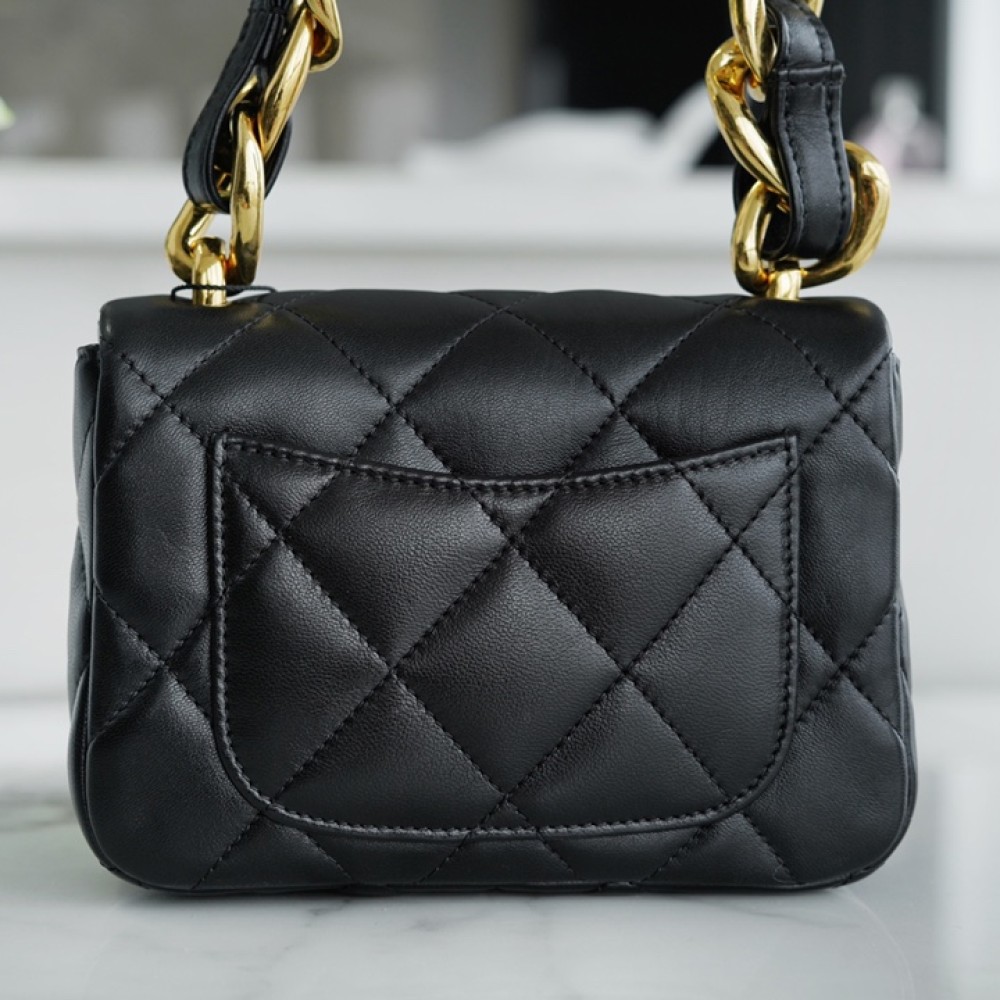 CHANEL MINI FUNKY TOWN FLAP BAG CHANEL MINI FUNKY TOWN FLAP BAG