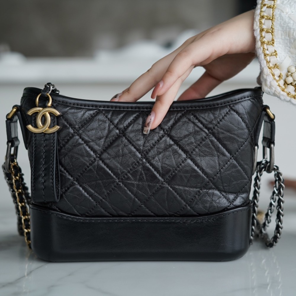 CHANEL SMALL GABRIELLE HOBO BAG CHANEL SMALL GABRIELLE HOBO BAG