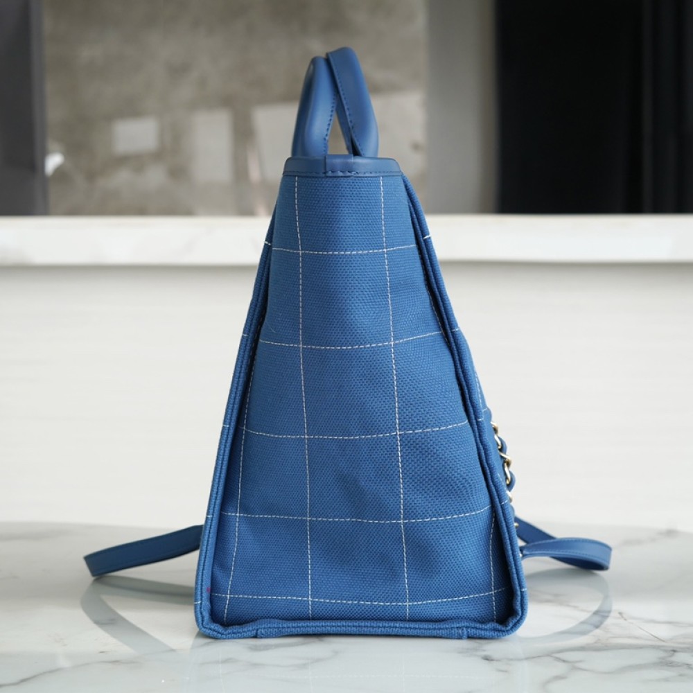 CHANEL MEDIUM DEAUVILLE TOTE BAG CHANEL MEDIUM DEAUVILLE TOTE BAG