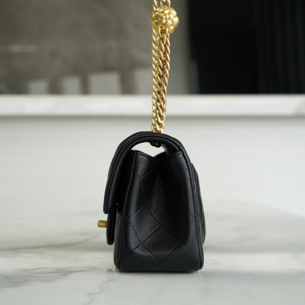 CHANEL CAMELLIA MINI FLAP BAG CHANEL CAMELLIA MINI FLAP BAG