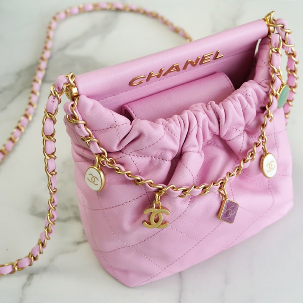 CHANEL MINI BUCKET BAG CHANEL MINI BUCKET BAG